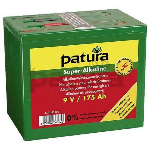 Pilas Super Alcalinas 9 V/ 75 Ah