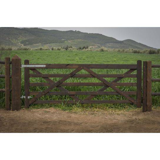 PUERTA CAMPO MADERA 3 M