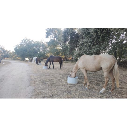 COMEDERO HORMIGÓN REDONDO 40 LITROS