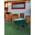 CARRETILLA 100 LITROS VERDE UNA RUEDA