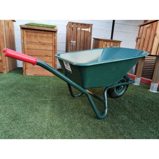 CARRETILLA 100 LITROS VERDE UNA RUEDA