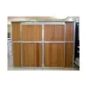 FRONTAL ALMACEN PINO/PINO 300X230CM PUERTA CORREDERA 2H1A GALVANIZADO