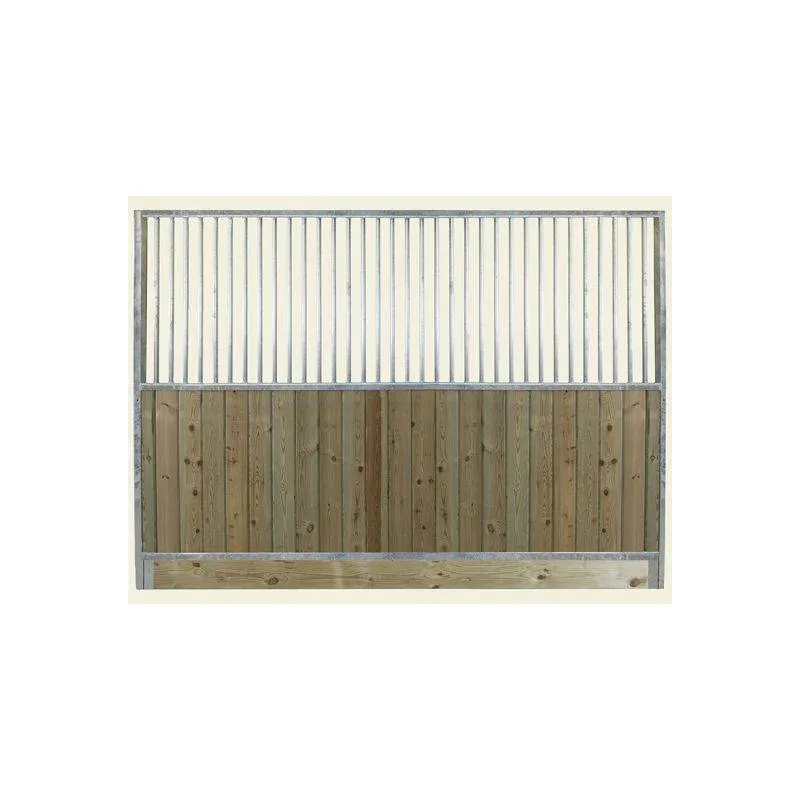 LATERAL BOX ESTANDAR PINO/REJA 300X230CM GALVANIZADO