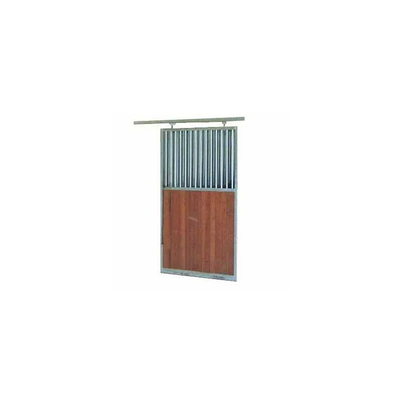 PUERTA BOX PINO/REJA 120X230CM CORREDERA 1H1A GALVANIZADO