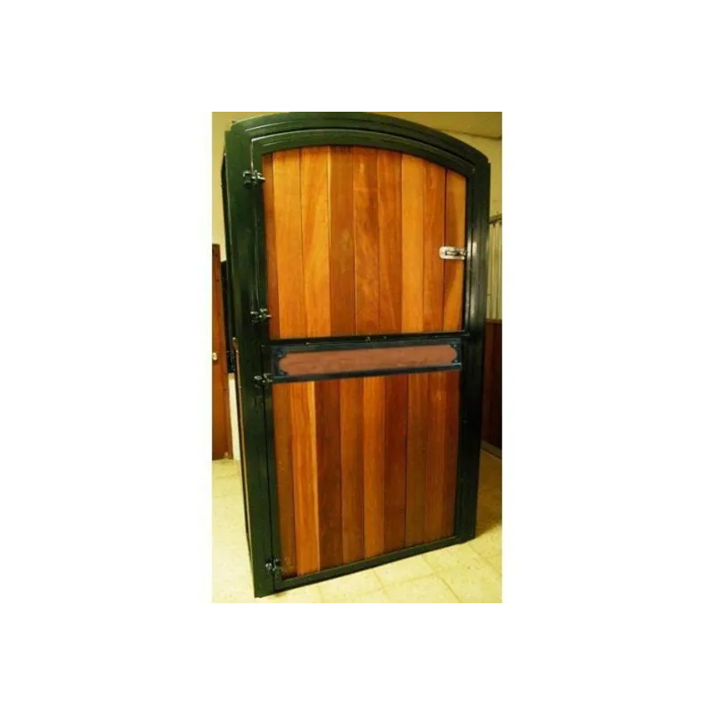 PUERTA BOX "SAMUR" POLIETILENO/POLIETILENO 120X230CM ABATIBLE 1H2A PINTADO