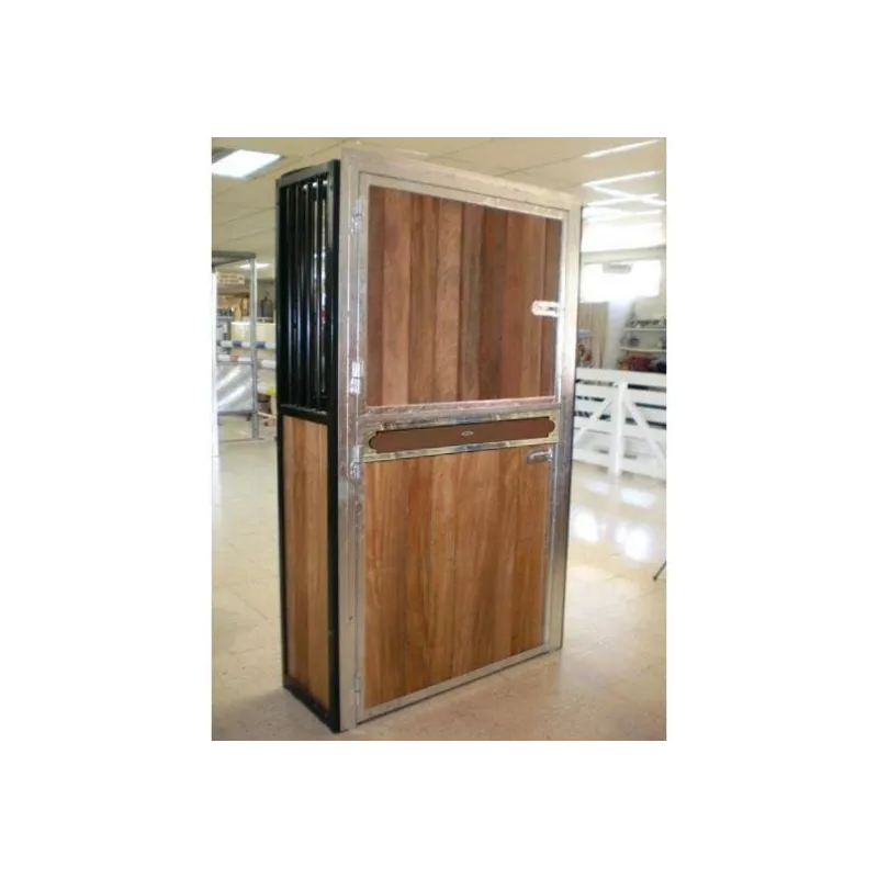 PUERTA BOX ESTANDAR POLIETILENO/POLIETILENO 120X230CM ABATIBLE 1H2A GALVANIZADO