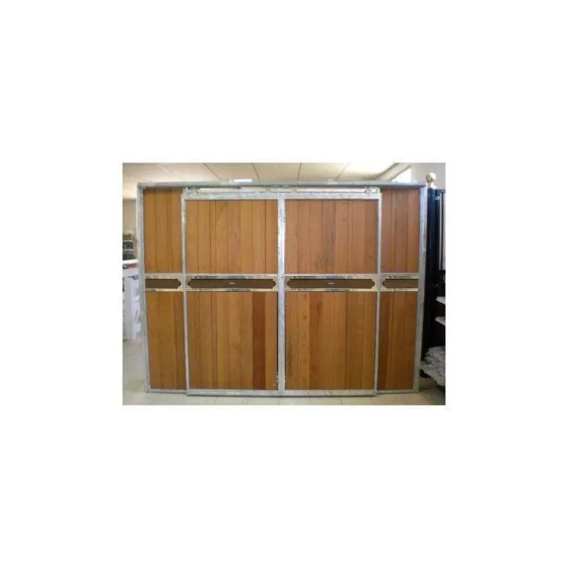 FRONTAL ALMACEN POLIETILENO/POLIETILENO 300X230CM PUERTA CORREDERA 2H1A GALVANIZADO