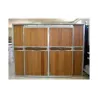 FRONTAL ALMACEN POLIETILENO/POLIETILENO 300X230CM PUERTA CORREDERA 2H1A GALVANIZADO