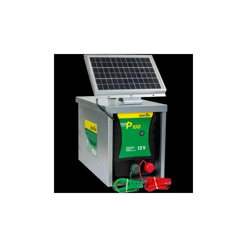 KIT PASTOR ELÉCTRICO CON PANEL SOLAR 5 W