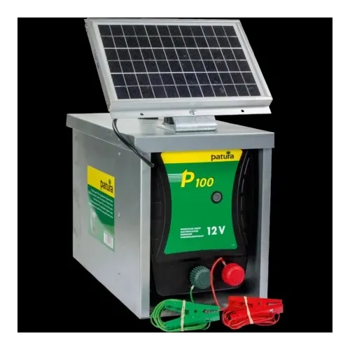 KIT PASTOR ELÉCTRICO CON PANEL SOLAR 5 W