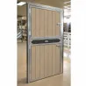 PUERTA BOX ESTANDAR POLIETILENO/POLIETILENO 120X230CM ABATIBLE 1H2A GALVANIZADO