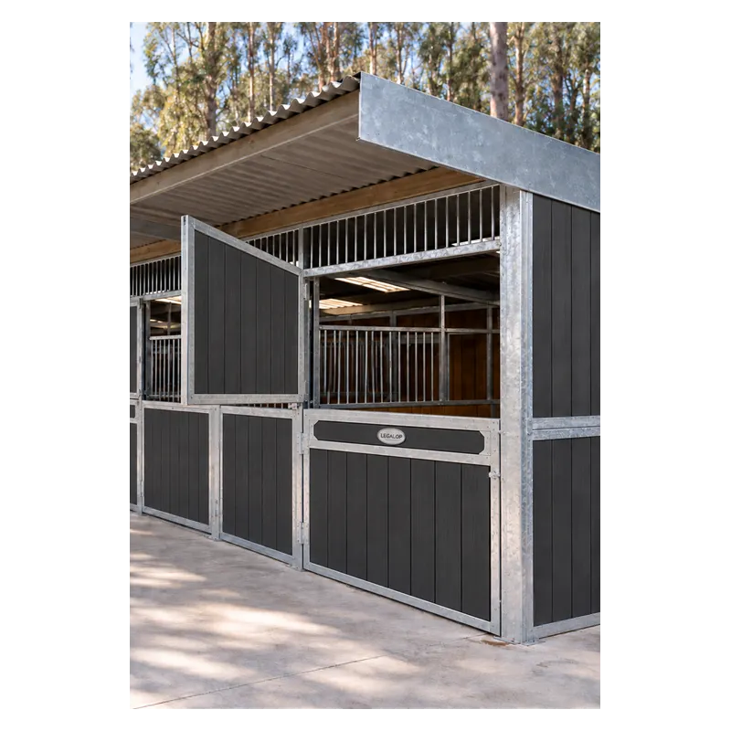 PUERTA BOX ESTANDAR POLIETILENO/POLIETILENO 120X230CM ABATIBLE 1H2A GALVANIZADO