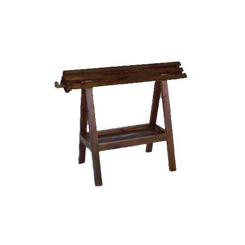 MONTURERO CABALLETE MADERA COLOR NOGAL 120 X 105 C