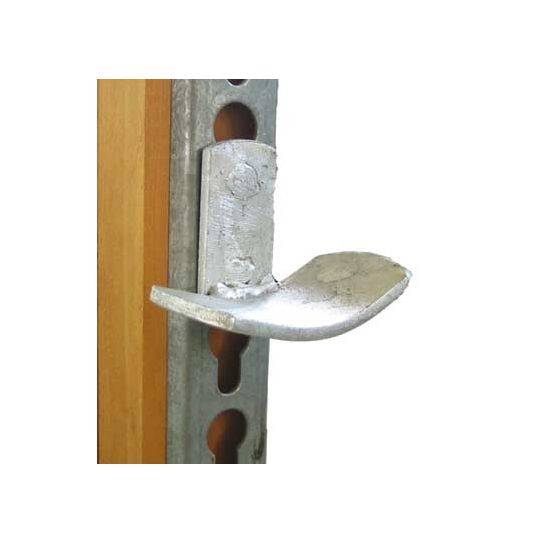 SOPORTE DE BARRA BOTON" GALVANIZADO"